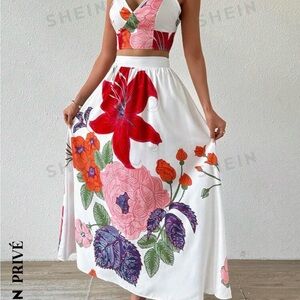 Two piece skirt top from SHEIN.